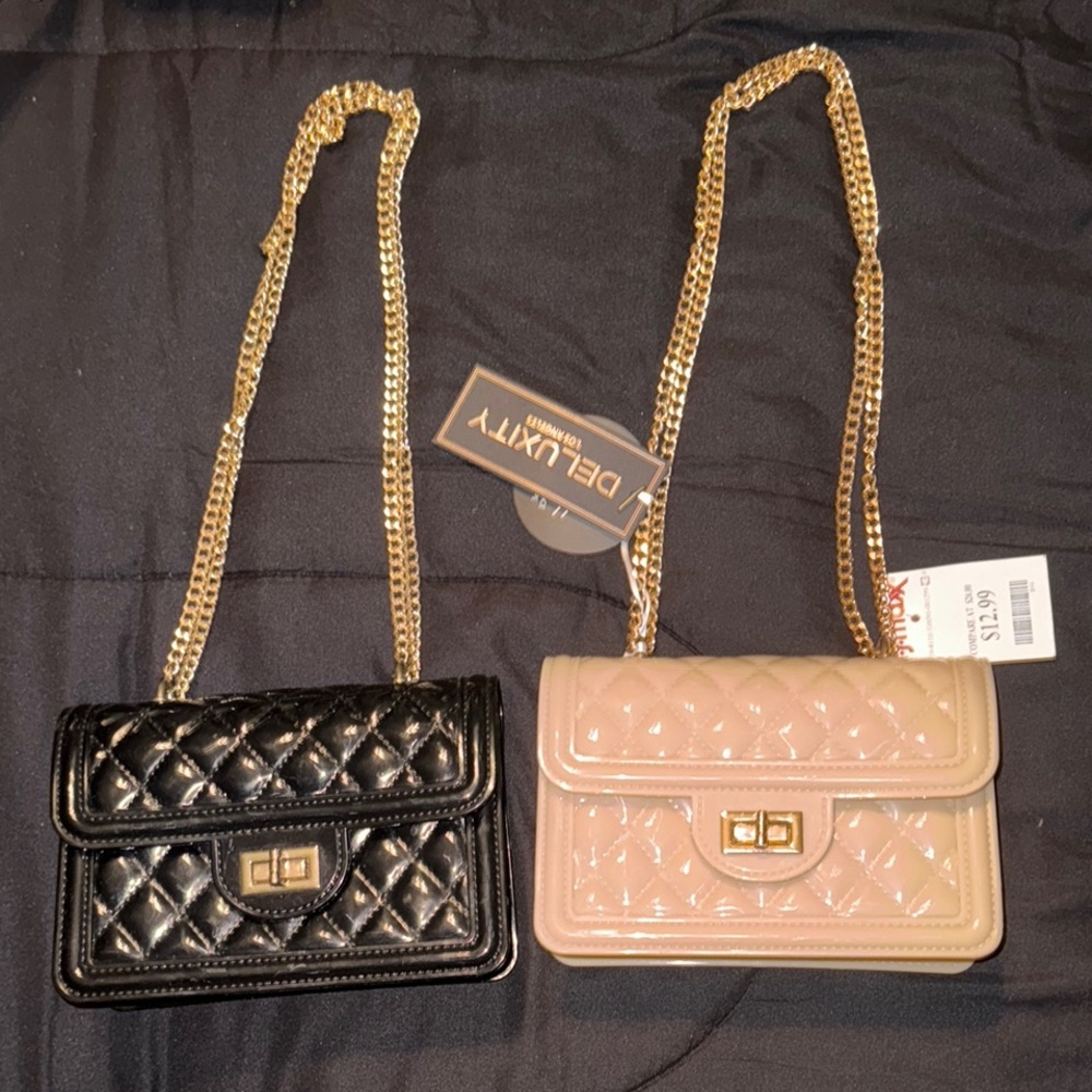 Jelly Quilted Texture Crossbody Bags